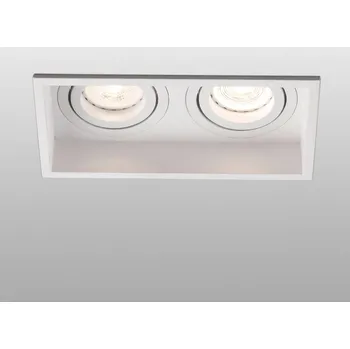 Lampička FARO HYDE SQ zapuštěné nastavitelné hranaté stropní svítidlo, bílá, 2L