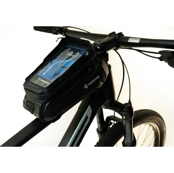 brašna na kolo Taška na kolo PAPAYAS-bike mount DXL Černá