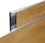 Design vinyl lišta stříbrná