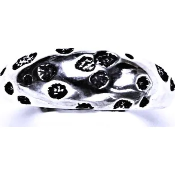 Prsten Stříbrný prsten motiv dalmatin - T833 (Stříbrný prsten dalmatin)