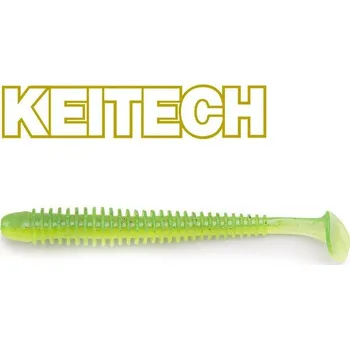 Umělá nástraha Gumová Nástraha Keitech Swing Impact 3,5", 8,5cm Lime / Chartreuse (8ks)