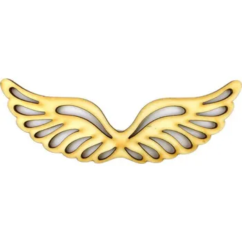 Vánoční dekorace Dřevěný výřez křídla, 12 x 4 cm