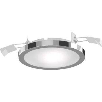 Lampička Lightme LED spot Aqua Pur Ø11,2cm chrom 1 x 6 W LED
