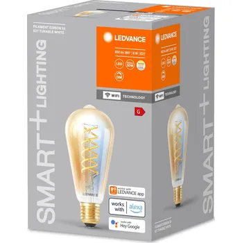 Lampička LEDVANCE SMART+ WiFi E27 8W Edison zlatá 822-850 - Doprava zdarma
