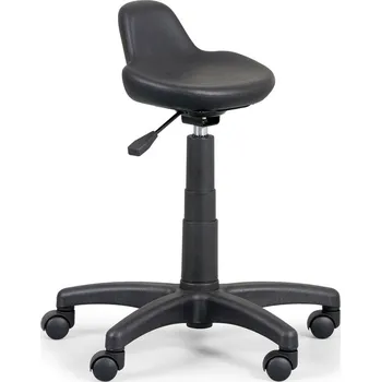 Laboratorní stolička, černá