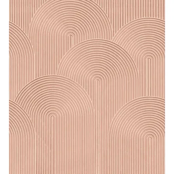 Tapeta 3D Geometrická vliesová fototapeta na zeď, růžová, 159383, Bloom, Esta Home