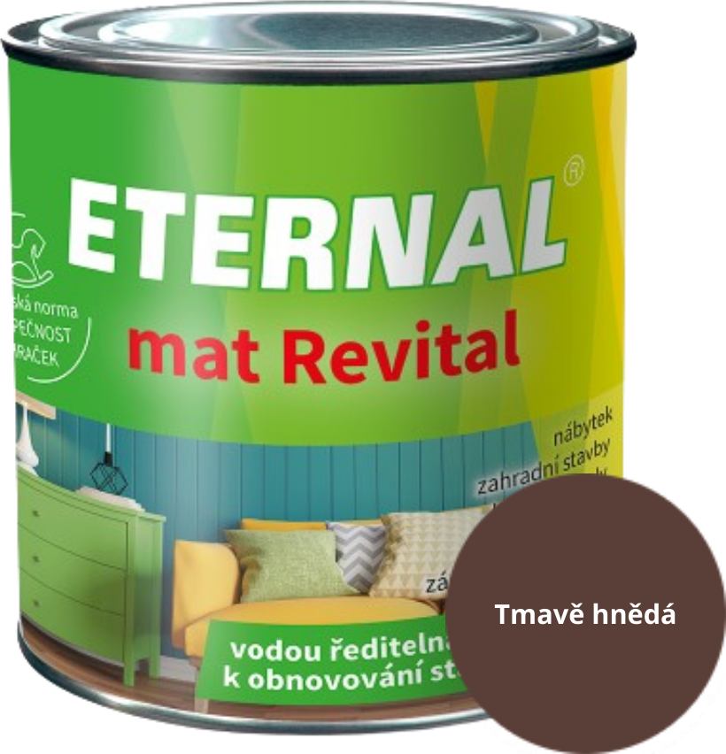 AUSTIS a. s Eternal MAT Revital Barva: Tmavě hnědá (RAL8017), Hmotnost: 0,35 kg