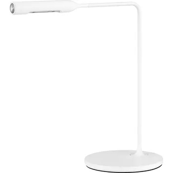 Lampička Stolní LED lampa Lumina Flo Bedside 3 000K bílá - Délka hlavy lampy 18 cm, Ø základny 17,5 cm bílý matný LED 3 W celkem - Doprava zdarma