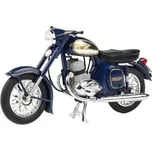 Abrex JAWA 350 Kývačka Automatic (1966) 1:18 - Modrá Kobaltová