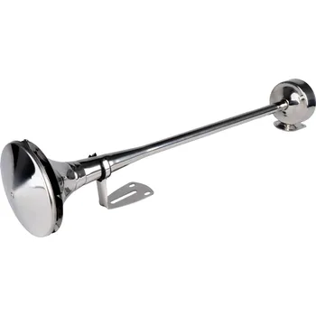 Klaksonová fanfára chrom 620 mm 12V 24V LowTone AMIO-04078, , ,