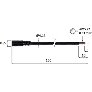 LED páska MCLED Konektor ML-112.006.21.0 napájecí ML-112.006.21.0