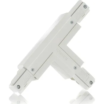 Lampička Eutrac Instalace T-konektoru uzemnění vnější levá bílá - Doprava zdarma