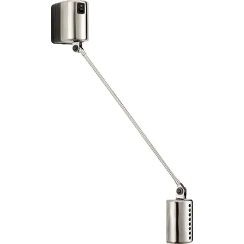 Lampička Nástěnné svítidlo Lumina Daphine LED 3 000K 35 cm nikl - Délka ramene 35 cm, délka hlavy lampy 8 cm broušený nikl LED 5 W celkem - Doprava zdarma