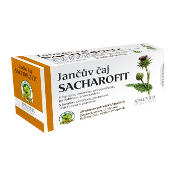 Čaj Ing. Jiří Janča, CSc. Jančův čaj na cukrovku Sacharofit