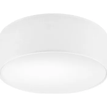 Stropní svítidlo SIRJA DOUBLE 2xE27/15W/230V pr. 35 cm bílá