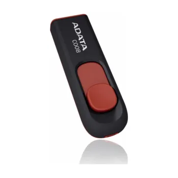 USB flash disk ADATA DashDrive Classic C008 32GB USB2.0 černo-červený flash disk