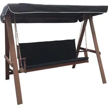 Zahradní houpačka Zahradní houpačka Emilia, černá