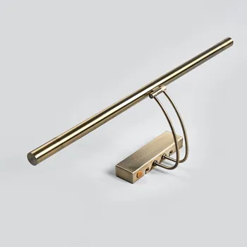 Lampička Searchlight LED obrazové svítidlo Piktura, starožitná mosaz 1 x 13 W LED - Doprava zdarma