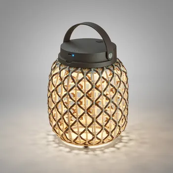 Lampička Bover Nans M/21/R LED baterie stolní lampa, hnědá grafitová hnědá, hnědá 1 x 3 W LED - Doprava zdarma