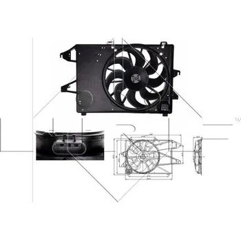 Auto-moto Větrák, chlazení motoru NRF 47004