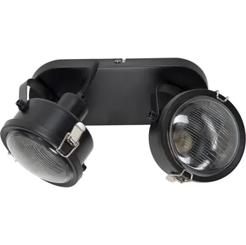 Lampička K.S. Verlichting Nástěnné svítidlo Satellite se dvěma světly v černé barvě černá 2 x 35 W - Doprava zdarma