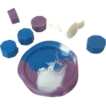 Sběratelství Artmagico Pečetní vosk modro-fialový mix