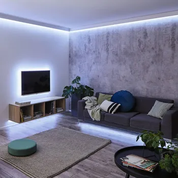 Lampička Paulmann MaxLED 250 pásek IP44 denní světlo 1m stříbrná LED celkem 4 W