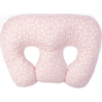 Kojící polštář Milkie Eden polštář na kojení a pro dvojčata Bunny Rose