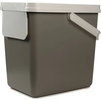 Odpadkový koš koš odpad 25l SNIPS šedý+sv.šedé víko