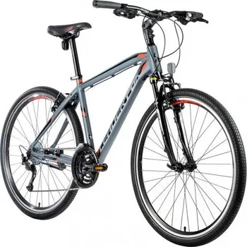 Leader Fox Daft pánský 2021 šedá matná/oranžová rám 19