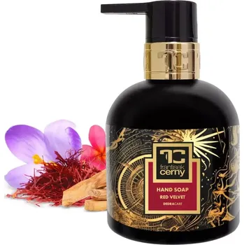 Mýdlo DEDRA Přírodní zvláčňující mýdlo s glycerinem a Aloe vera, RED VELVET, 320 ml