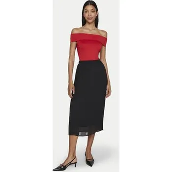 Dámská sukně Vila Plisovaná sukně Olinda 14096093 Černá Regular Fit 40