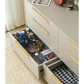 Nábytkové kování Profilová nábytková úchytka 200mm horní zlatá (MD14160G)