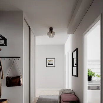 By Rydéns Dolores stropní světlo Ø 30 cm šedá kouřově šedá 1 x 40 W - Doprava zdarma