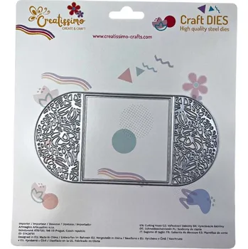 Creatissimo - vyřezávací šablona Rámeček 166x82 mm