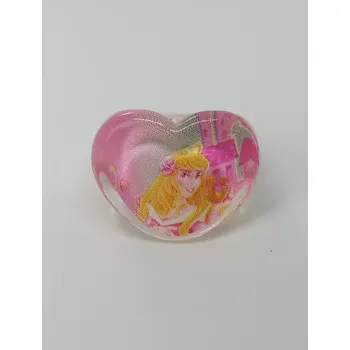 Prsten Prstýnek - DISNEY PRINCEZNY SRDÍČKO - Růženka (Značka: ZHEJIANG)