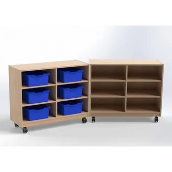 Skříňka na nářadí Skříňka na výtvarnou výchovu + 6 plastových zásuvek