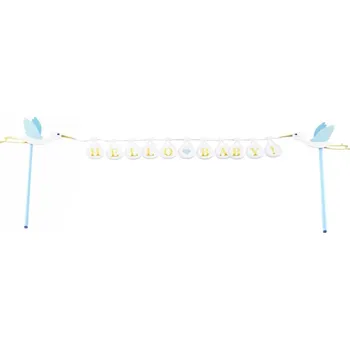 Party nádobí Chaks Zápich na dort - Hello Baby