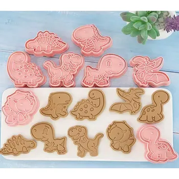 Vykrajovátko 3D vykrajovátka na sušenky - DINOSAUŘI 2 - 8 ks (Značka: TAKARA TOMY)