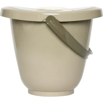 Kojenecká hygiena LUMA Kyblík na pleny s víkem Olive Green