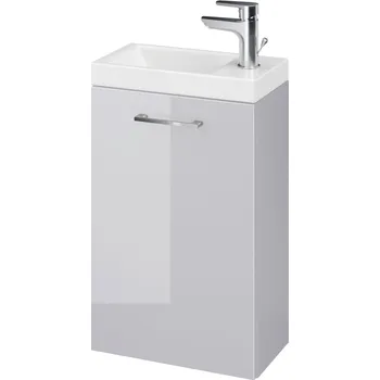 Koupelnový nábytek Cersanit Lara Skříňka s umyvadlem Como 40x22 cm, šedá, S801-189