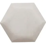 Čalouněný nástěnný Soft panel Riwiera 62 hexagon lila úhlopříčka 30 cm
