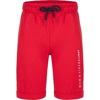 Chlapecké kraťasy Chlapecké kraťasy Loap Boosac červené