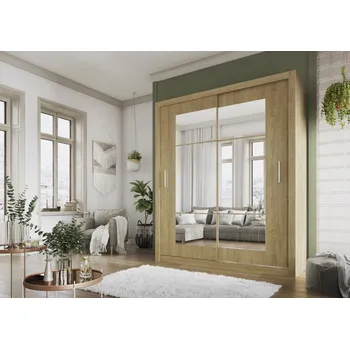 Šatní skříň Lenart Šatní skříň Idea 02 (180) - dub Shetland