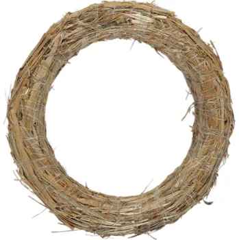 Kruh k aranžování slámový d35/6cm