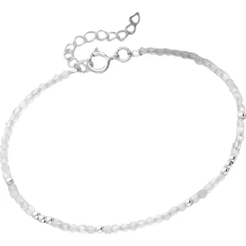 Náramek Stříbrný náramek Křišťál 2,5mm