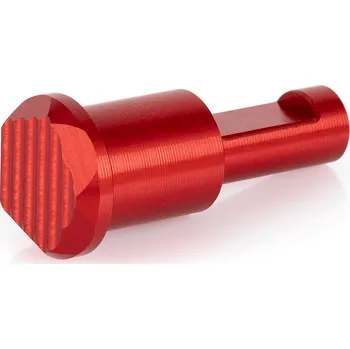 Airsoft RetroArms CNC doražeč závěru M4, typ A - Červená