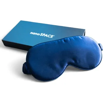 Škraboška na spaní Saténová maska na spaní – ze 100 % hedvábí | nanoSPACE