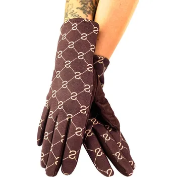 Rukavice Tmavě bordó vyteplené rukavice, VELIKOST UNI