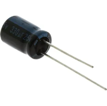 Jamicon Elektrolytický kondenzátor 330uF/25V 8x11.5mm RM3.5mm 105°C